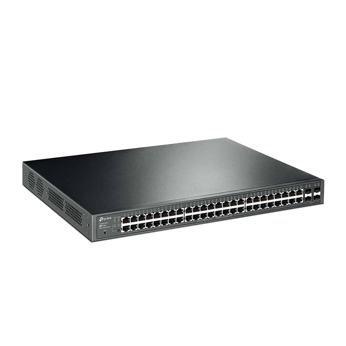 سوئیچ شبکه 48 پورت +PoE با 4 پورت SFP تی پی لینک مدل T1600G-52PS-3